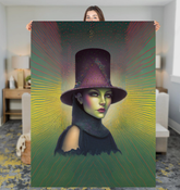 Celestial Dreams Beyond Style Sherpa Blanket